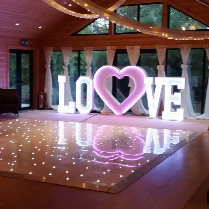 hire dance floors from cheshire celebrations